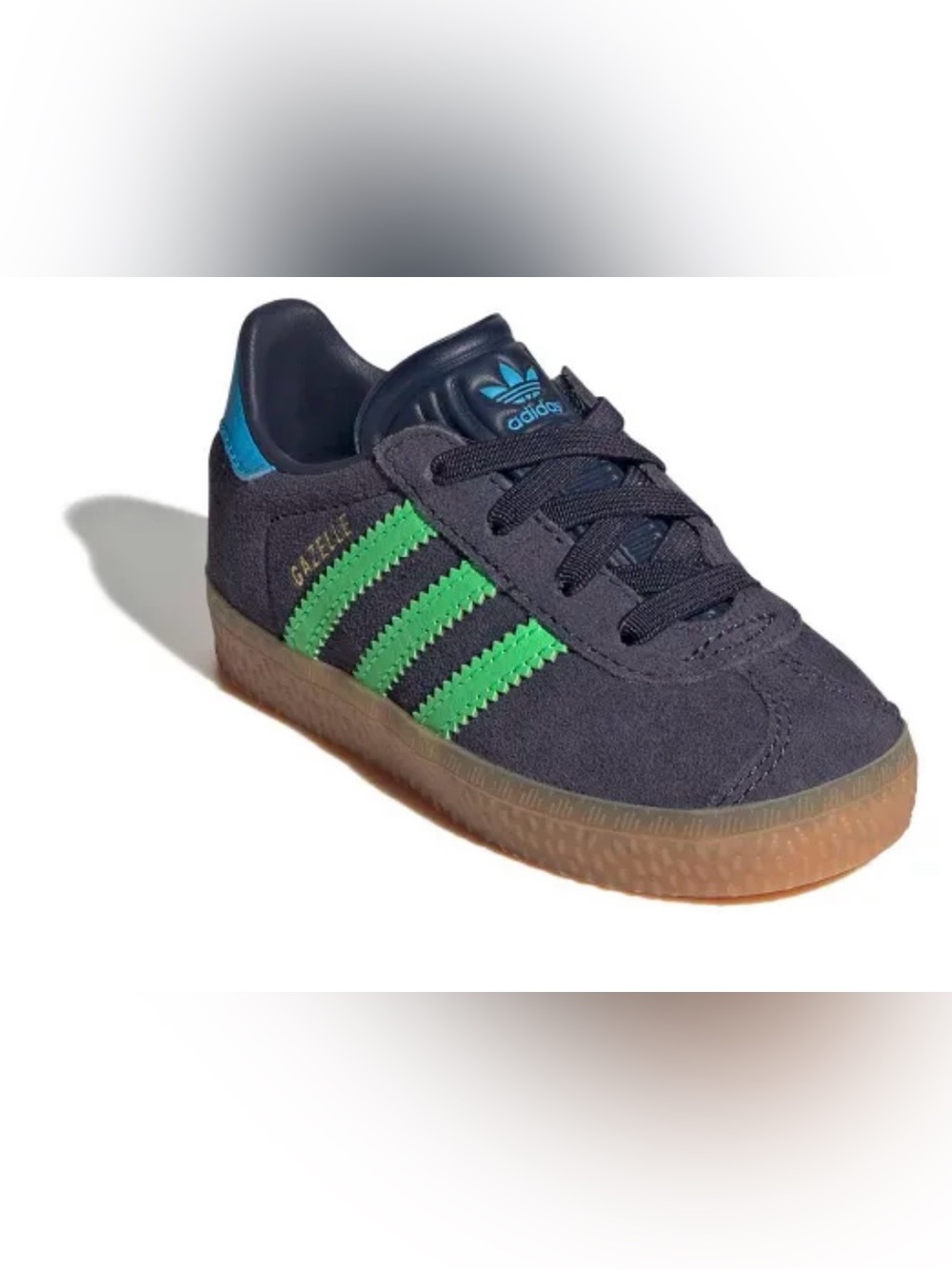 adidas Originals Gazelle Comfort Closure Elastic Laces - toddler boy